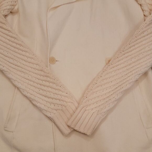 VINCE size S cream wool jacket - Picture 5 of 11